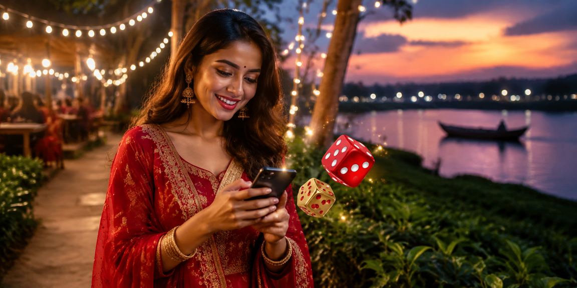 কক্সবাজারে চা বাগানের পাশে ডাইস গেম উপভোগ করছেন একজন হাই রোলার