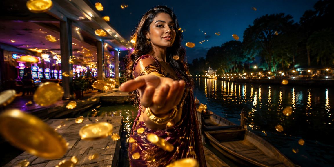 ময়মনসিংহে বিনোদনমূলক ক্যাসিনো গেমিংয়ে মনোযোগ দিচ্ছেন একজন খেলোয়াড়