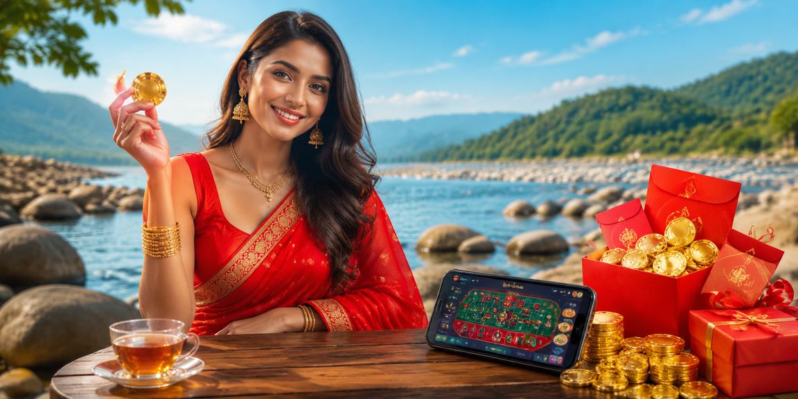 সিলেটে ভিআইপি বোনাস উপভোগ করছেন একজন বাংলাদেশি নারী গেমার